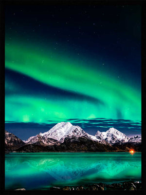 Nordlichter - Naturposter